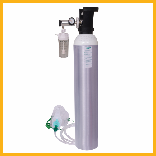 10 ltr Oxygen Cylinder With Trolley