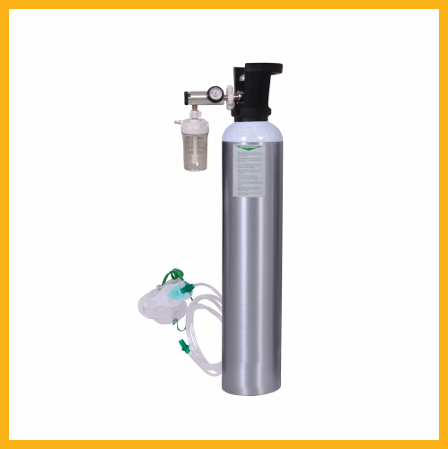 6.8ltr Oxygen Cylinder With Trolley