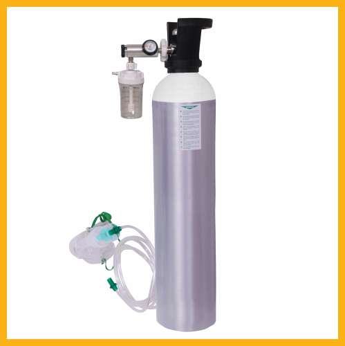 15 ltr Oxygen Cylinder With Trolley
