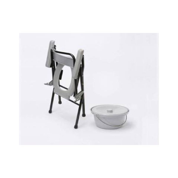 KosmoCare Aluminum Commode Chair, Toilet Commode for patients, Commode  Toilet Chair, Bedside Toilet Chair, Bedsi…
